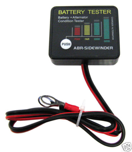12V DUAL BATTERY SYSTEM MONITOR & SPIKE PROTECTOR LED BATTERY METER